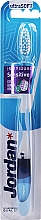 Зубная щетка мягкая, голубая с чайкой - Jordan Individual Sensitive Ultrasoft — фото N1