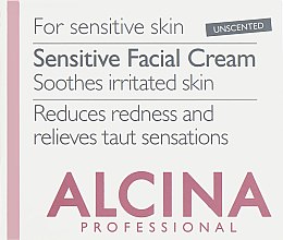 Парфумерія, косметика Крем для чутливої шкіри обличчя - Alcina S Sensitive Facial Cream