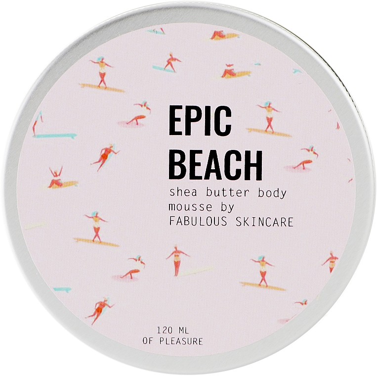 Батер з ароматом манго й нектаринів - Fabulous Skincare Epic Beach Shea Butter Body Mousse