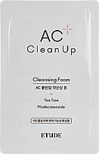 Парфумерія, косметика Пінка для вмивання - Etude House AC Clean Up Daily Acne Cleansing Foam (пробник)