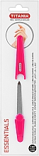 Пилка для косметички, рожева - Titania Nail File — фото N1