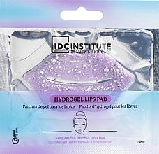 Гідрогелевий патч для губ із блискітками - IDC Institute Glitter Hydrogel Lips Pad Purple — фото N1