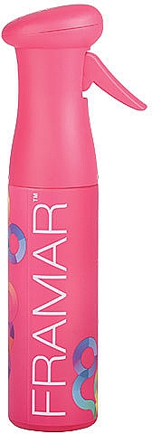 Бутылочка с распылителем, 250 мл - Framar Myst Assist Pink Spray Bottle — фото N1