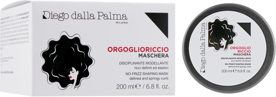 Моделирующая маска для волос - Diego Dalla Palma No-Frizz Shaping Mask — фото N1
