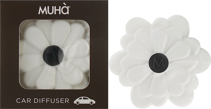 Автомобільний ароматизатор - Muha Car Flower Bianco Fiori Di Cotone — фото N2