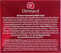 Нічний крем для обличчя - Dermacol Collagen+ Intensive Rejuvenating Night Cream — фото N3