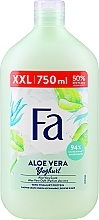 Крем-гель для душу з протеїнами йогурту та ароматом алое вера  - Fa Yoghurt — фото N3