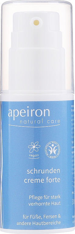 Інтенсивний крем для потрісканої шкіри - Apeiron Natural Care — фото N1