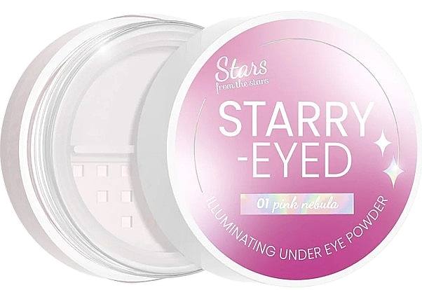 Пудра для кожи вокруг глаз - Stars From The Stars Starry-Eyed Illuminating Under Eye Powder — фото N1