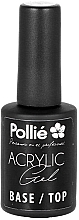 Духи, Парфюмерия, косметика Лак для ногтей 2 в 1 - Pollie Acrylic Base/Top