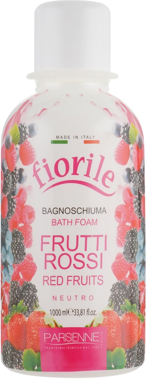 Піна для ванни "Червоні фрукти" - Parisienne Italia Fiorile Red Fruit Bath Foam