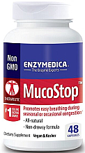 Пищевая добавка "Ферменты для облегчения дыхания" - Enzymedica MucoStop — фото N1