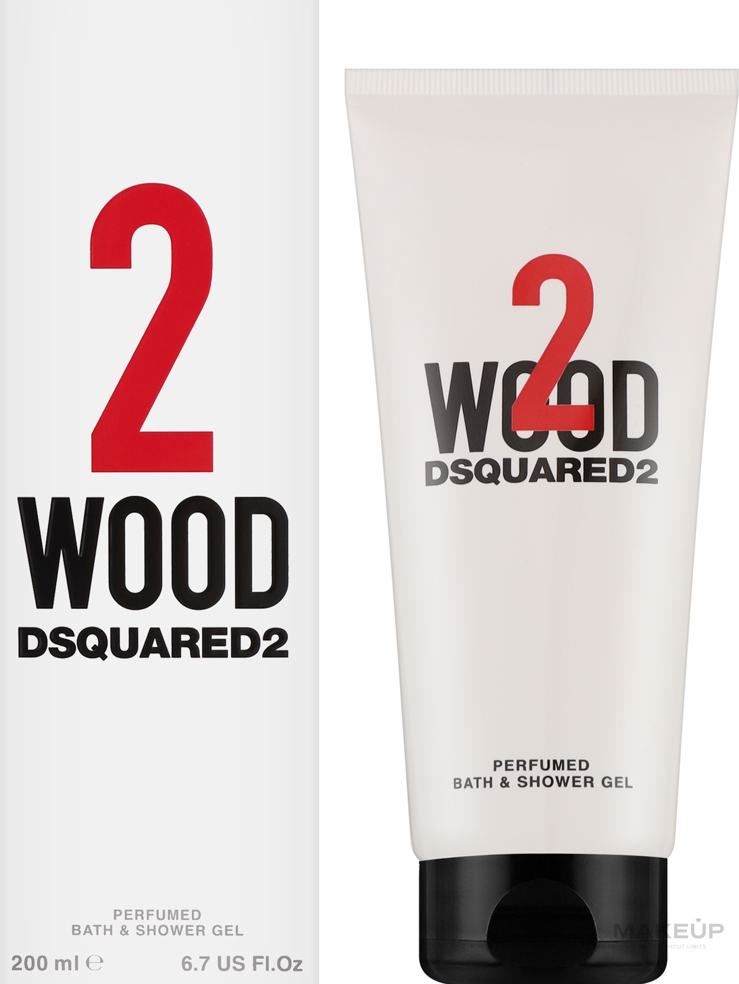 DSQUARED2 2 Wood - Парфумований гель для душу — фото 200ml