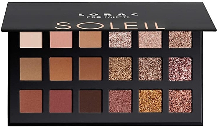 Палетка теней для век - Lorac Pro Palette Soleil — фото N1