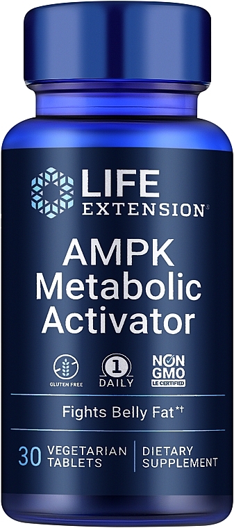 AMPK, активатор метаболизма - Life Extension AMPK Metabolic Activator  — фото N1