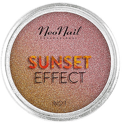 Глітер для нігтів "Захід" - NeoNail Professional Sunset Effect — фото N1
