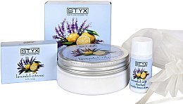 Парфумерія, косметика Набір "Лаванда і лимон" - Styx Naturcosmetic (b/cr/200ml + soap/100g + sh/gel/30ml)