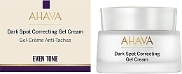 Гель-крем корректирующий против пигментных пятен - Ahava Dark Spot Correcting Gel Cream — фото N1