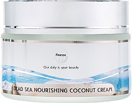 Живильний та зволожувалний крем з екстрактом кокоса - Finesse Dead Sea Nourishing Moisturizer Coconut Cream — фото N2