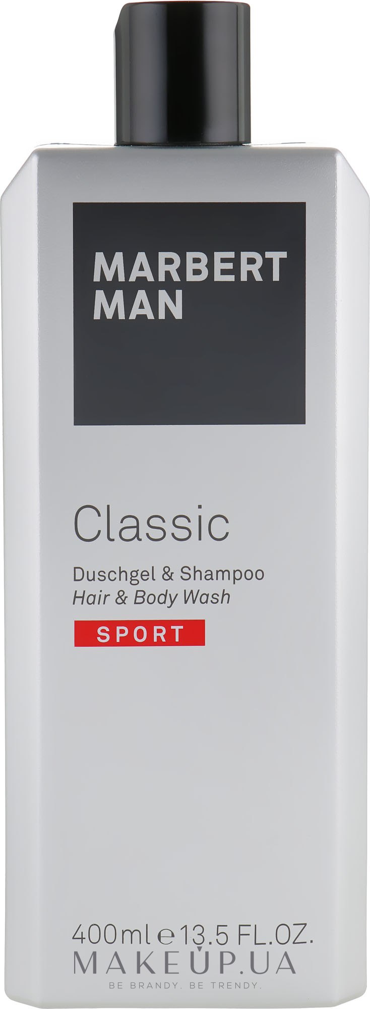 Средство по уходу за волосами и телом - Marbert Man Classic Sport Hair & Body Wash — фото 400ml
