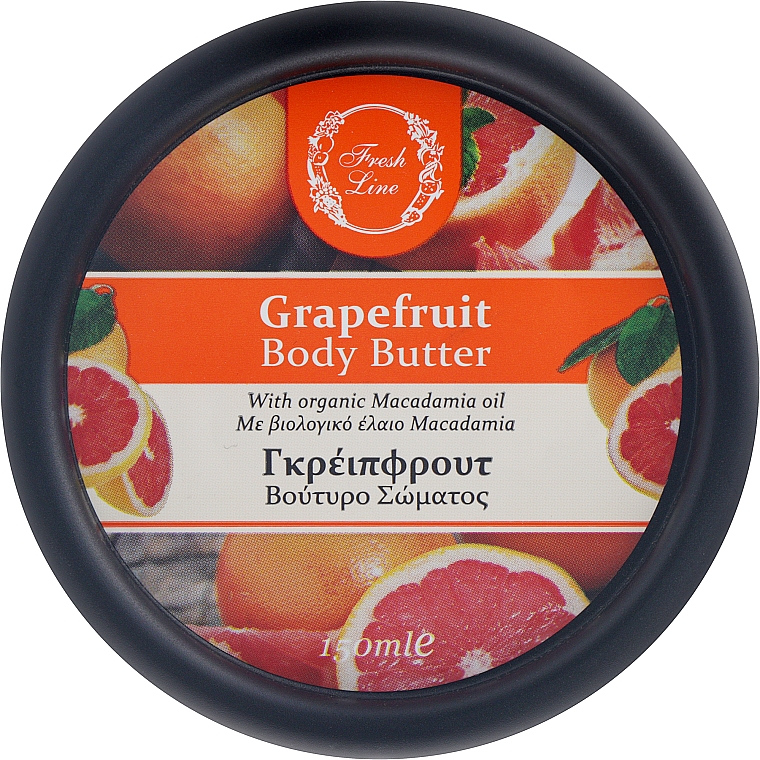 Крем-масло для тіла "Грейпфрут" - Fresh Line Fresh Bar Body Body Butter Grapefruit — фото N1