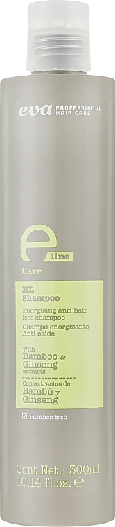 Шампунь проти випадіння волосся - Eva Professional E-line HL (Hair Loss) Shampoo — фото N1