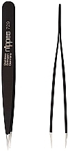 Парфумерія, косметика Пінцет з гострими кінчиками, 9,5 см, чорний - Nippes Solingen Tweezer 729