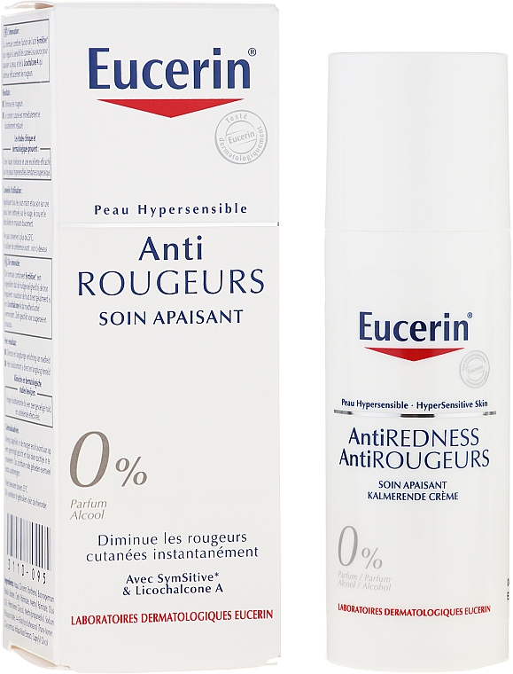 Успокаивающий крем для лица - Eucerin AntiRedness Soothing Cream — фото N2