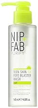 Гель для умывания лица - Nip + Fab Teen Skin Fix Pore Blaster Wash Day — фото N1