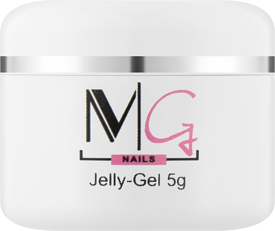 Гель-желе для наращиваиня ногтей - MG Nails Jelly Gel Clear — фото N1