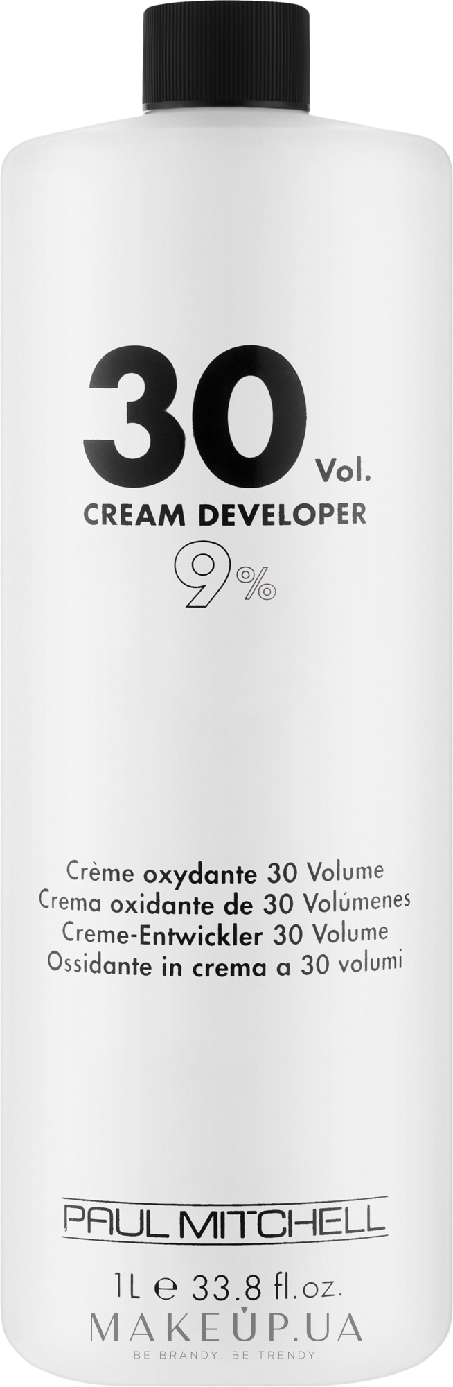 Кремообразный окислитель-проявитель - Paul Mitchell Cream Developer 30 — фото 1000ml