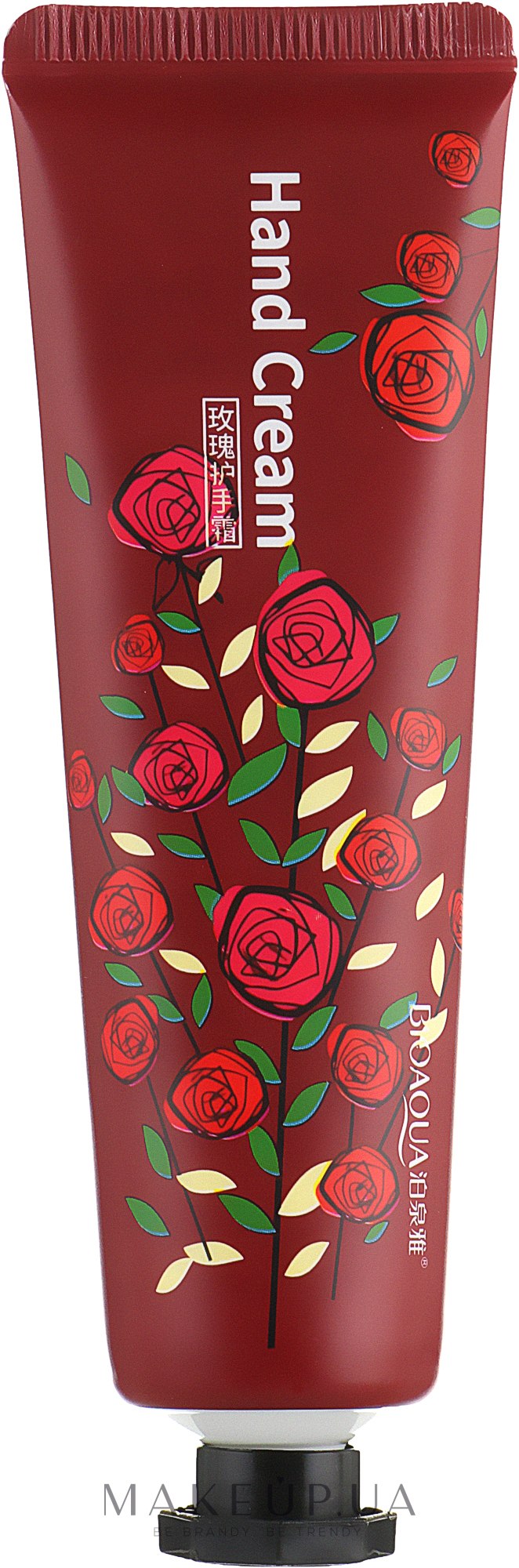 Зволожувальний крем для рук "Троянда" - Bioaqua Hand Cream — фото 30g