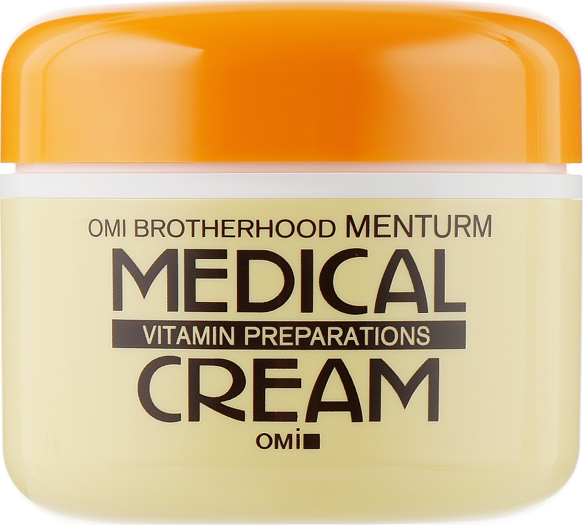 Крем лечебно-восстанавливающий для кожи с витаминами В2 и В6 - Omi Brotherhood Menturm Medical Cream G — фото N5
