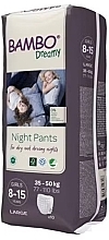 Ночные трусики-подгузники для девочек "Dreamy" 8-15 лет, 35-50 кг, 10 шт. - Bambo Nature  — фото N3