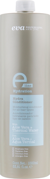 Кондиціонер для зволоження волосся - Eva Professional E-line Hydra Conditioner — фото N1