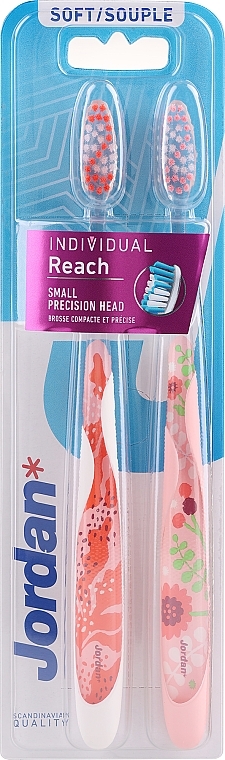 М'які зубні щітки, варіант 14 - Jordan Individual Reach Soft — фото N1
