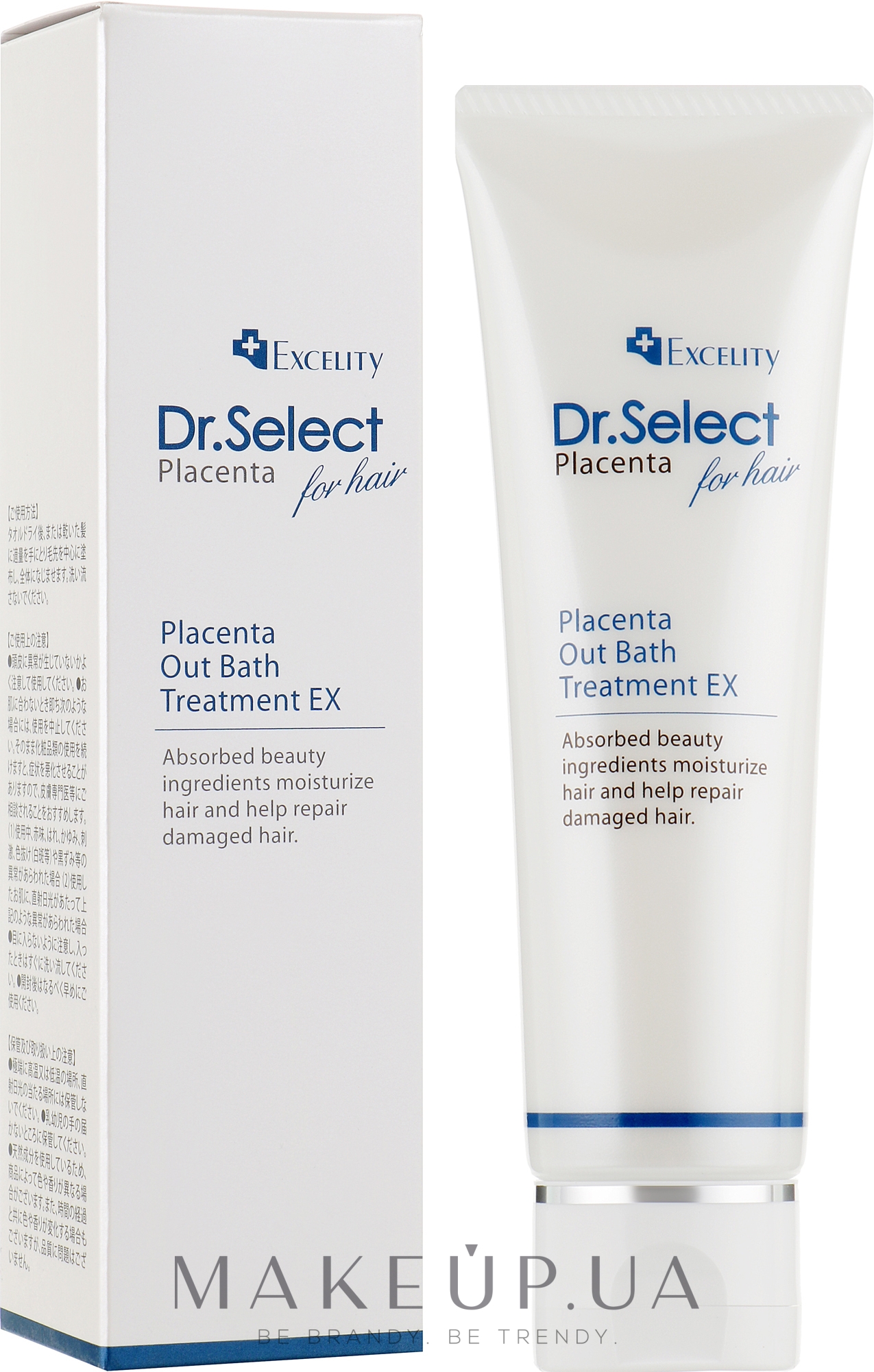 Плацентарна маска для волосся - Dr. Select Excelity Placenta Outbath Treatment — фото 100ml