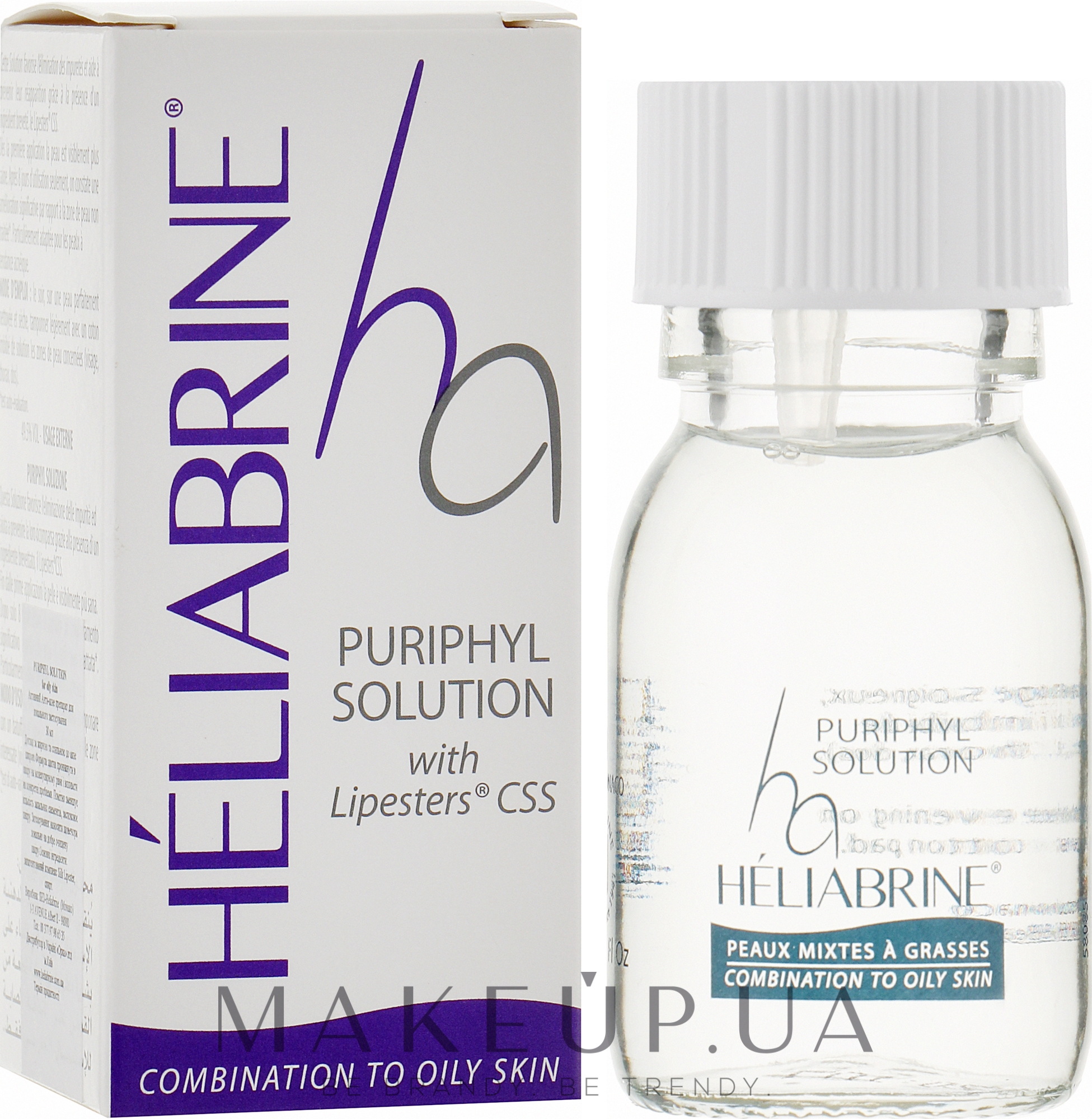 Активний антиакне препарат для обличчя - Heliabrine Puriphyl Solution — фото 30ml