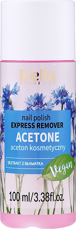 Жидкость для снятия лака - Delia Cosmetics Ultra Strong Nail Express Remover — фото N1