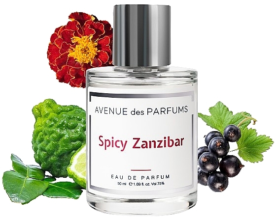 Avenue Des Parfums Spicy Zanzibar - Парфюмированная вода (тестер с крышечкой) — фото N1