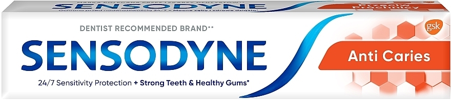 Зубна паста "Захист від карієсу" - Sensodyne Anti-Caries Care — фото N1