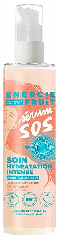 Сироватка для волосся - Energie Fruit Serum SOS Hydratation Intense Acide Hyaluronicque — фото N1