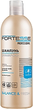 Парфумерія, косметика Шампунь  - Fortesse Professional Balance & Fresh Shampoo