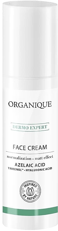 УЦІНКА Легкий крем для обличчя - Organique Dermo Expert Anti Acne Cream * — фото N1