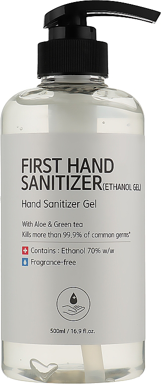 Гель-антисептик для рук - First Hand Sanitizer Gel — фото N3