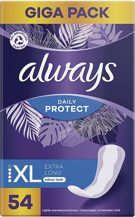 Щоденні прокладки "Нейтралізація запаху", 54 шт. - Always Daily Protect XL — фото N2