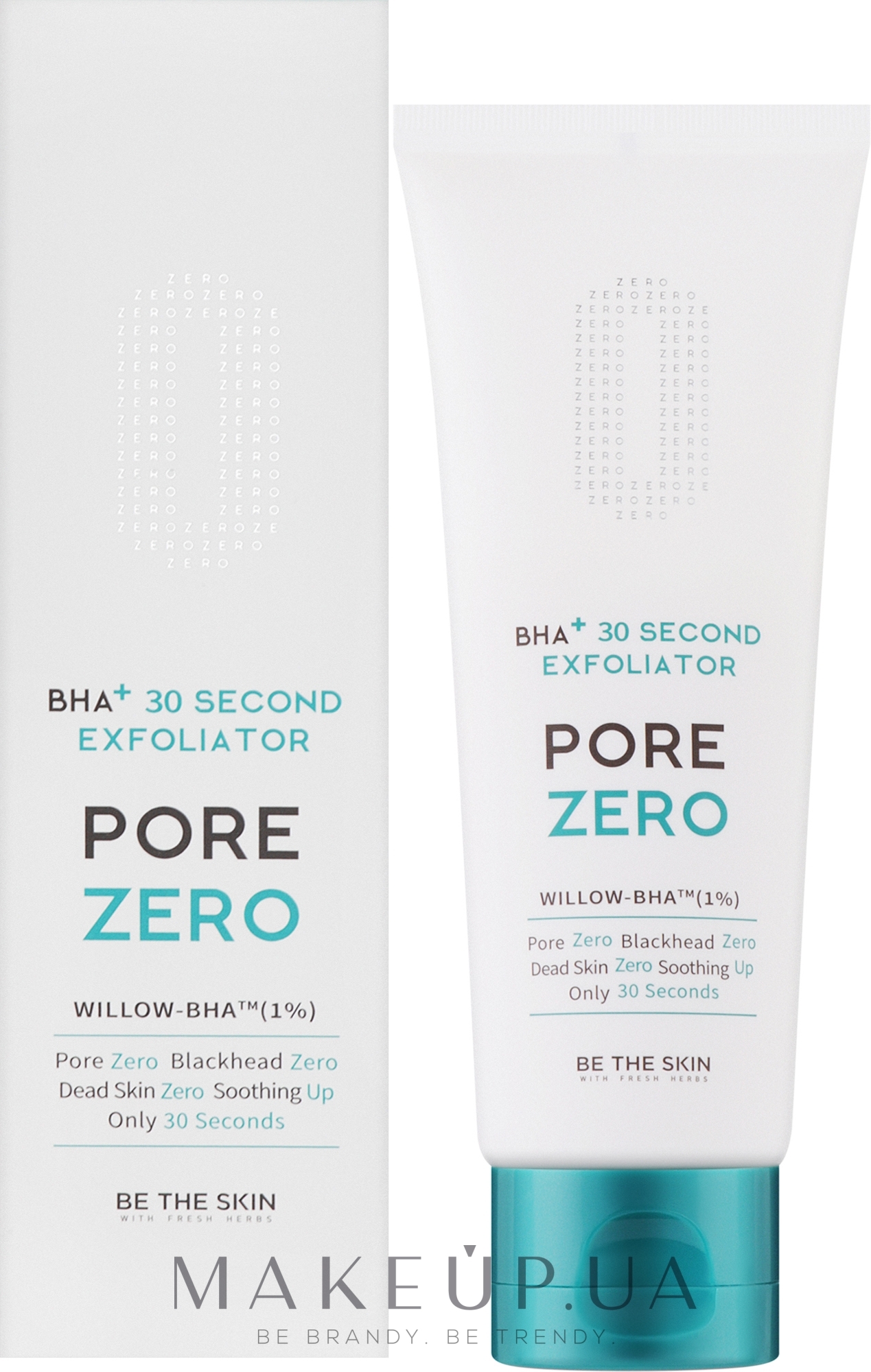 Пилинг-скатка для лица - Be The Skin BHA+ Pore Zero 30 Second Exfoliator — фото 100g