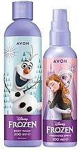 Духи, Парфюмерия, косметика Avon Disney Frozen - Набор (spray/100ml + b/wash/200ml)