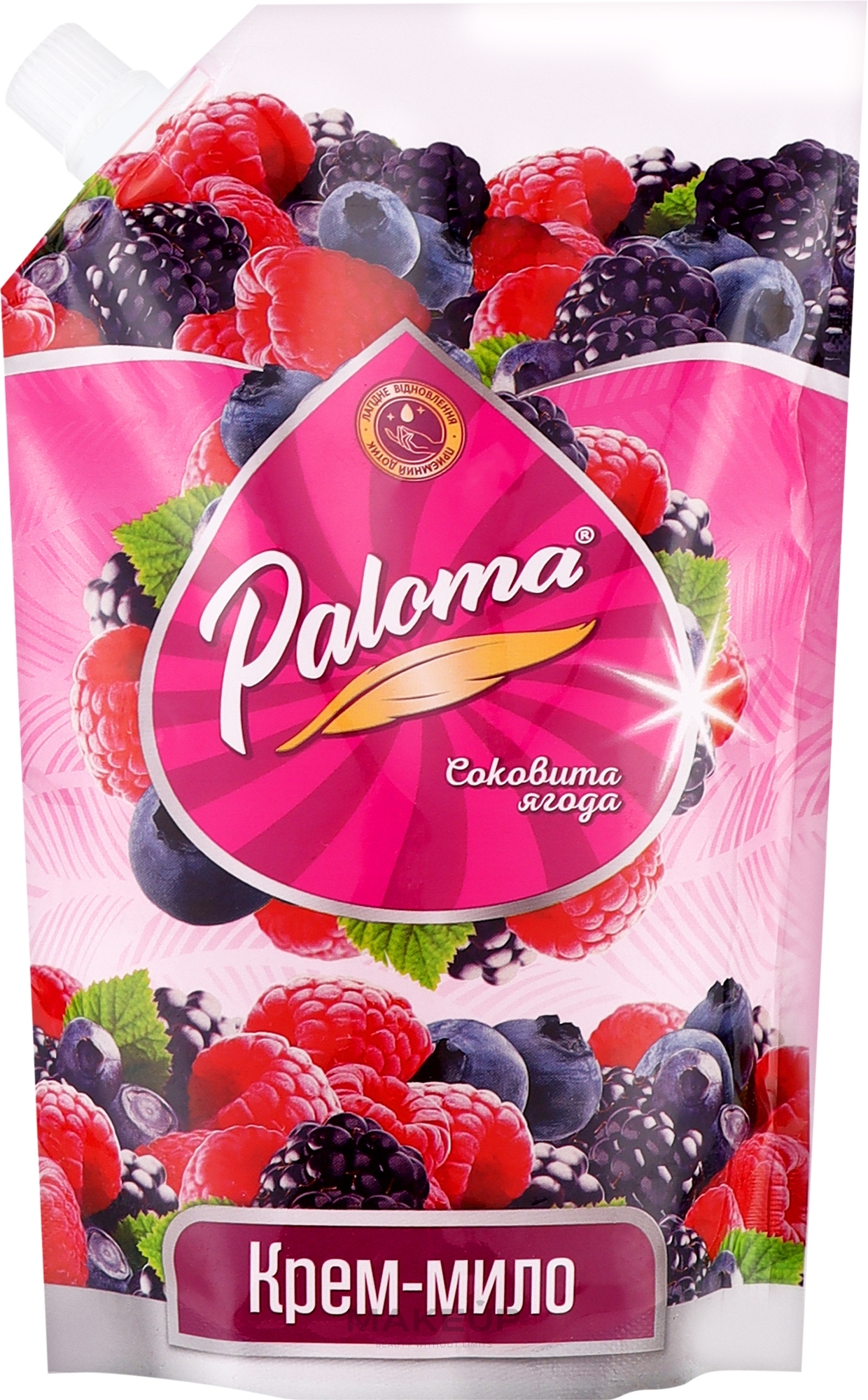 Крем-мыло "Сочные ягоды" - Paloma (дой-пак) — фото 500ml