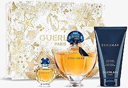 Guerlain Shalimar - Набір (edp/50ml + edp/5ml + b/lot/75ml) — фото N1